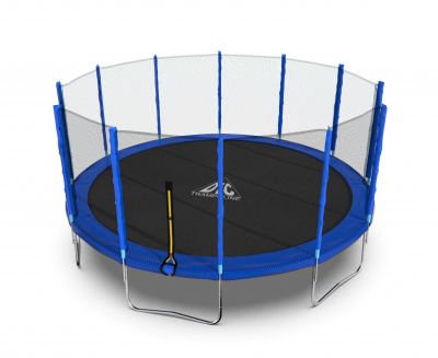 Батут DFC TRAMPOLINE FITNESS с сеткой 16FT-TR-E