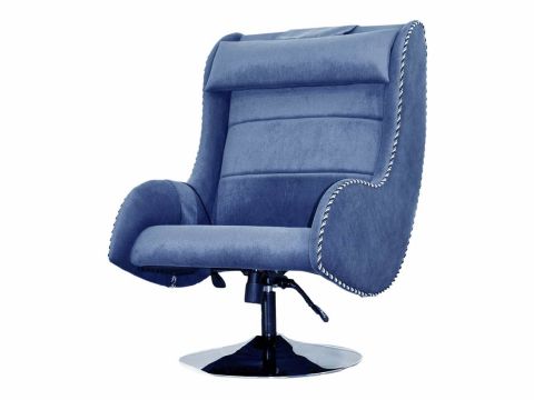 МассажноекреслоEGOMaxComfortEG3003СинийМикрошенилл